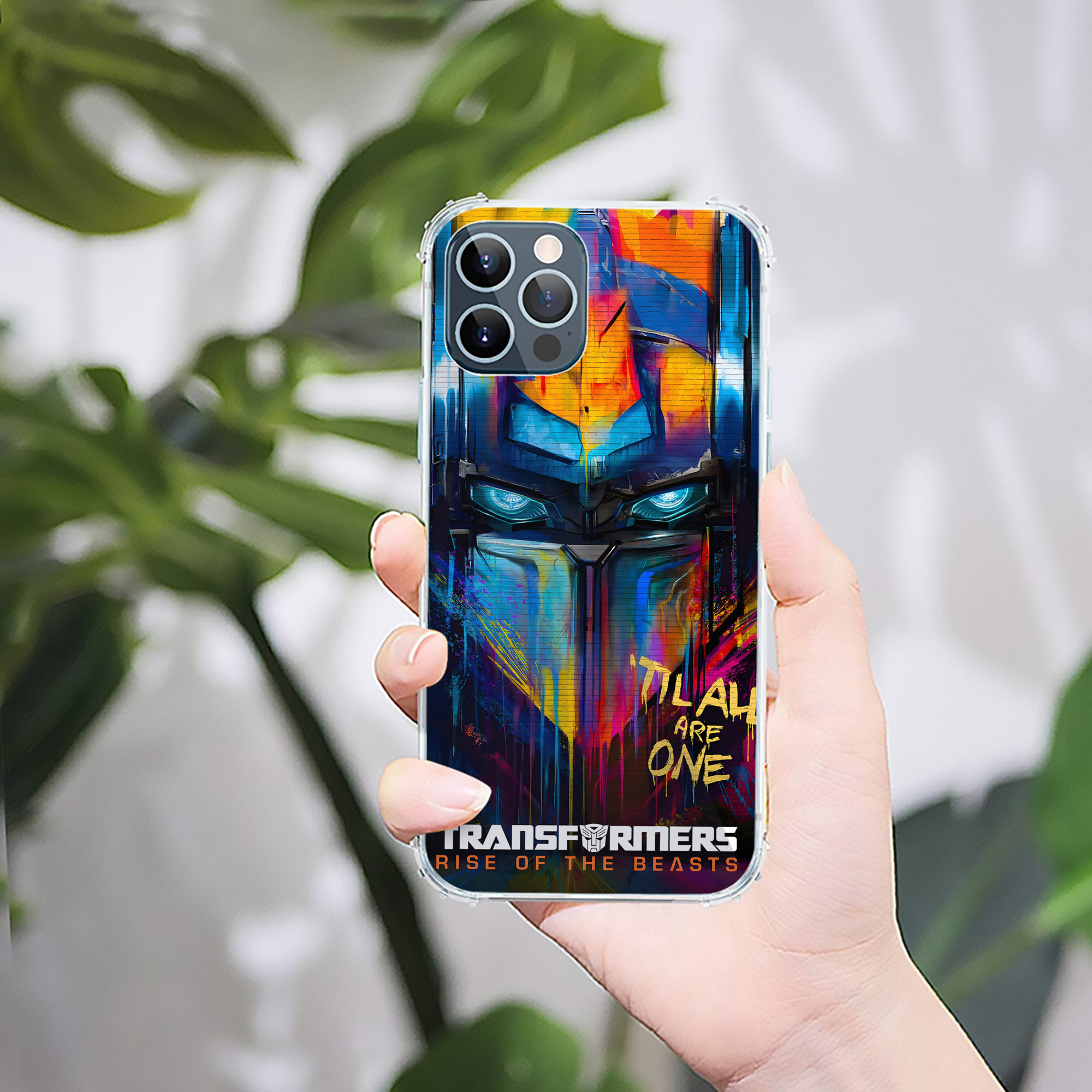 （画像用） Transformers トランスフォーマー 【iPhone 12シリーズ対応】透明スマホケース（クリアソフトケース）